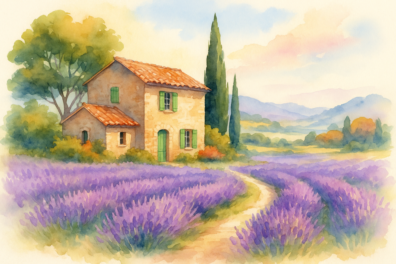 Paysage urbain de Aix-en-Provence – marché immobilier